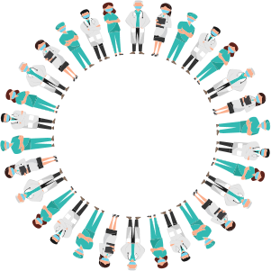 Icon showing group of physicians - click to go to the GGSM members' area